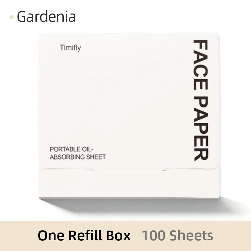 Portable Oil Blotting Paper Set for Effortless On-the-Go Shine Control