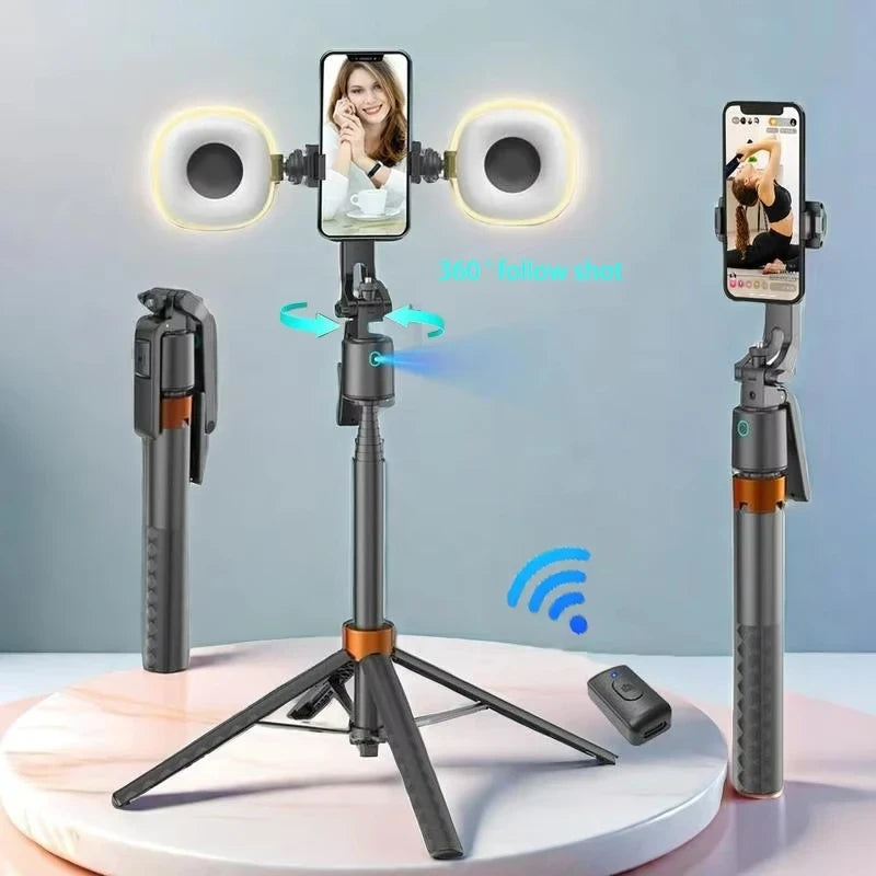 Smart Selfie Tripod with Face Tracking