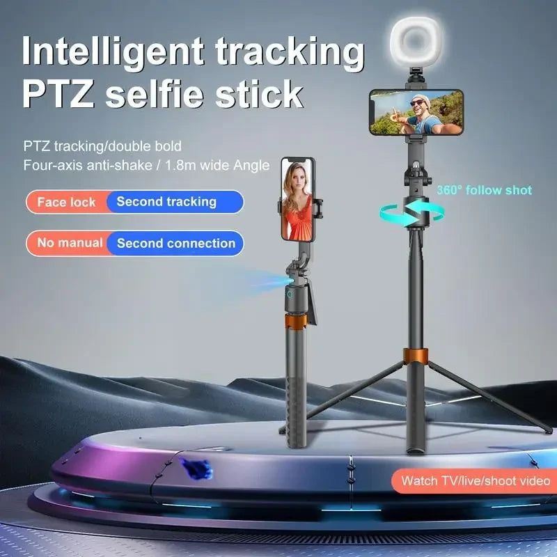 Smart Selfie Tripod with Face Tracking
