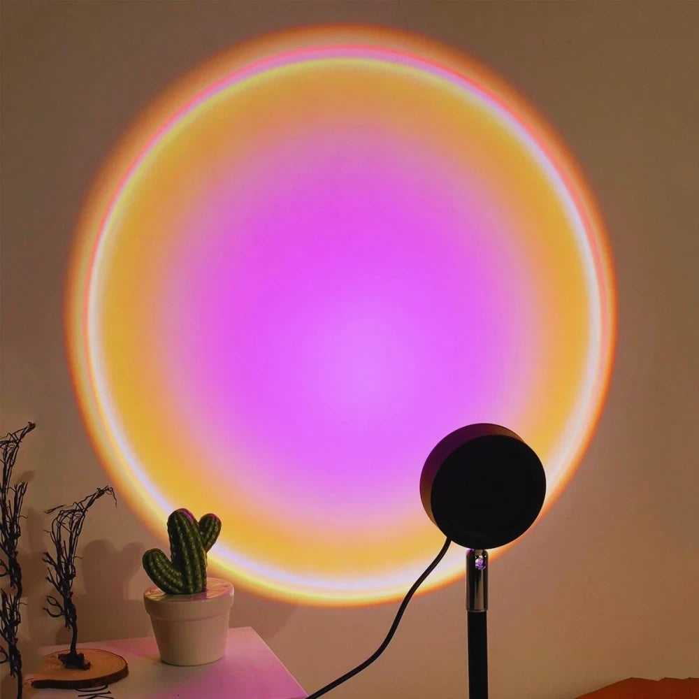 USB Sunset Glow Projection Lamp