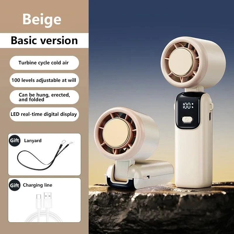 Portable Turbo Cooling Breeze Fan