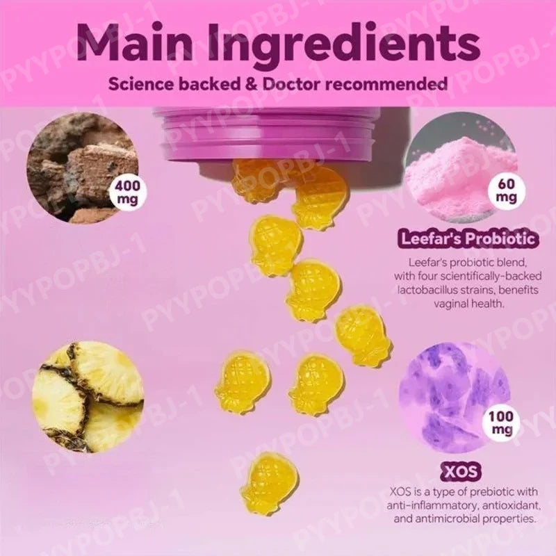 Prebiotic Probiotic Gummies for Healthy Gut