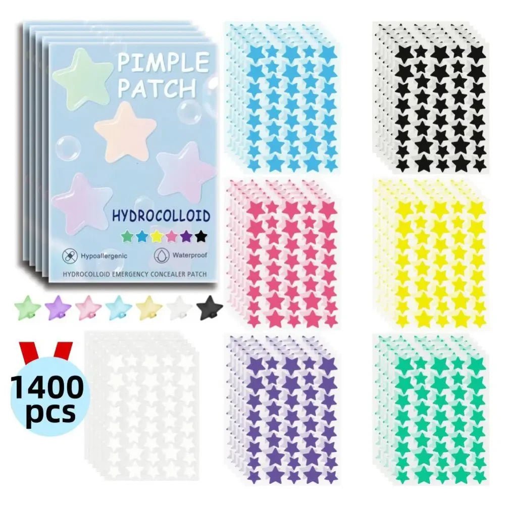 Star Shaped Hydrocolloid Acne Patches