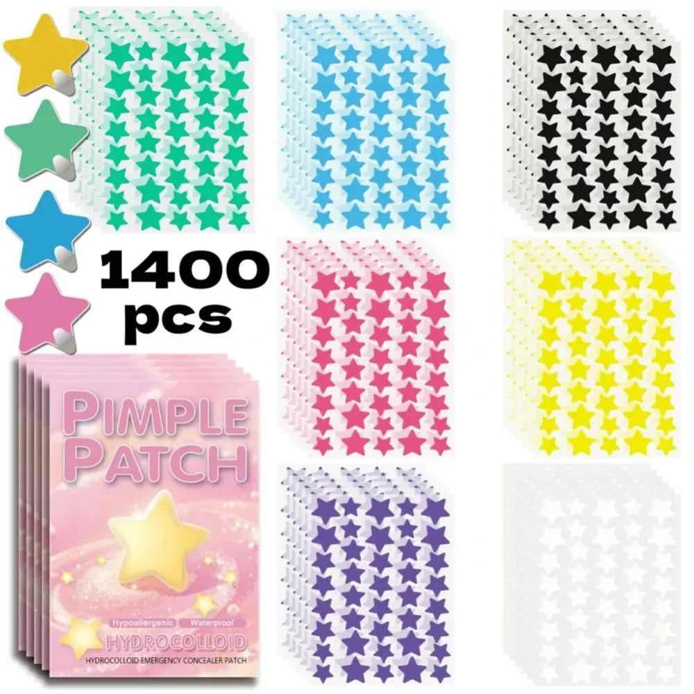 Star Shaped Hydrocolloid Acne Patches