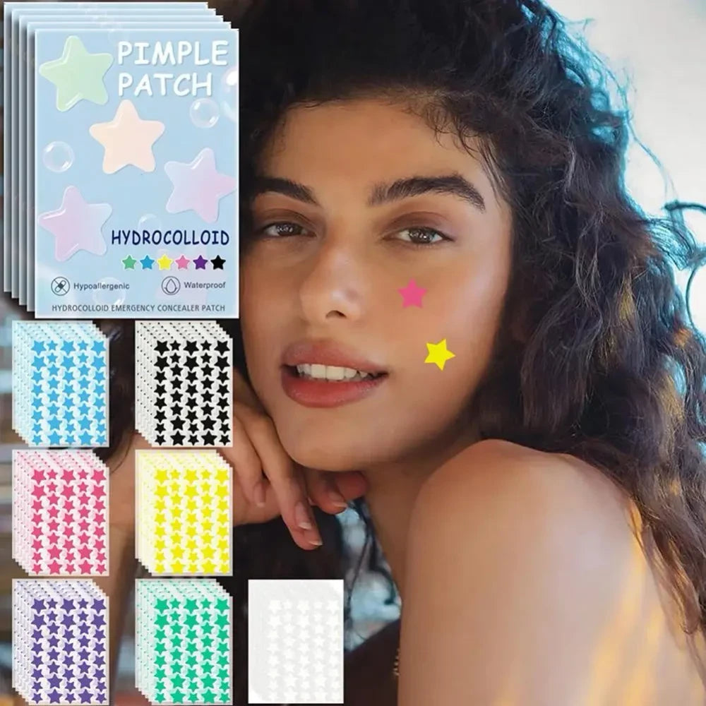 Star Shaped Hydrocolloid Acne Patches