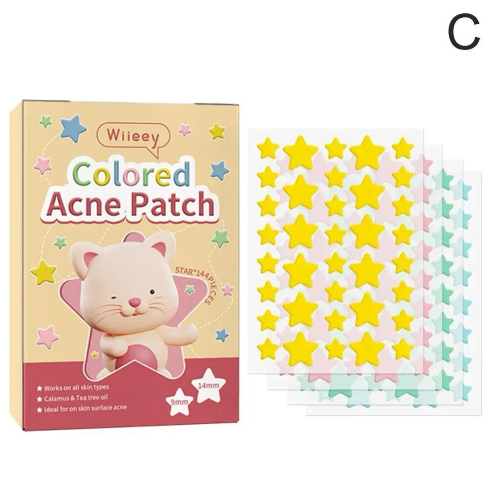 Star Shaped Hydrocolloid Acne Patches