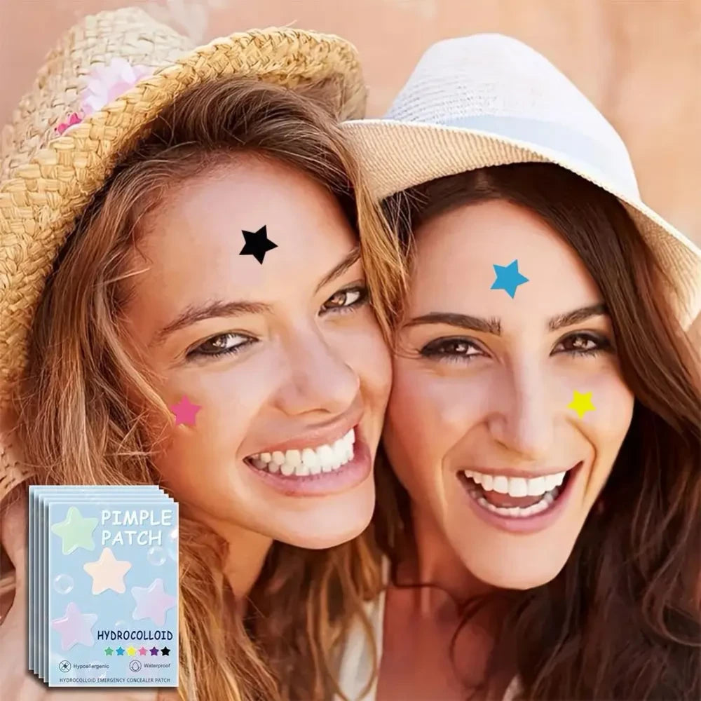 Star Shaped Hydrocolloid Acne Patches