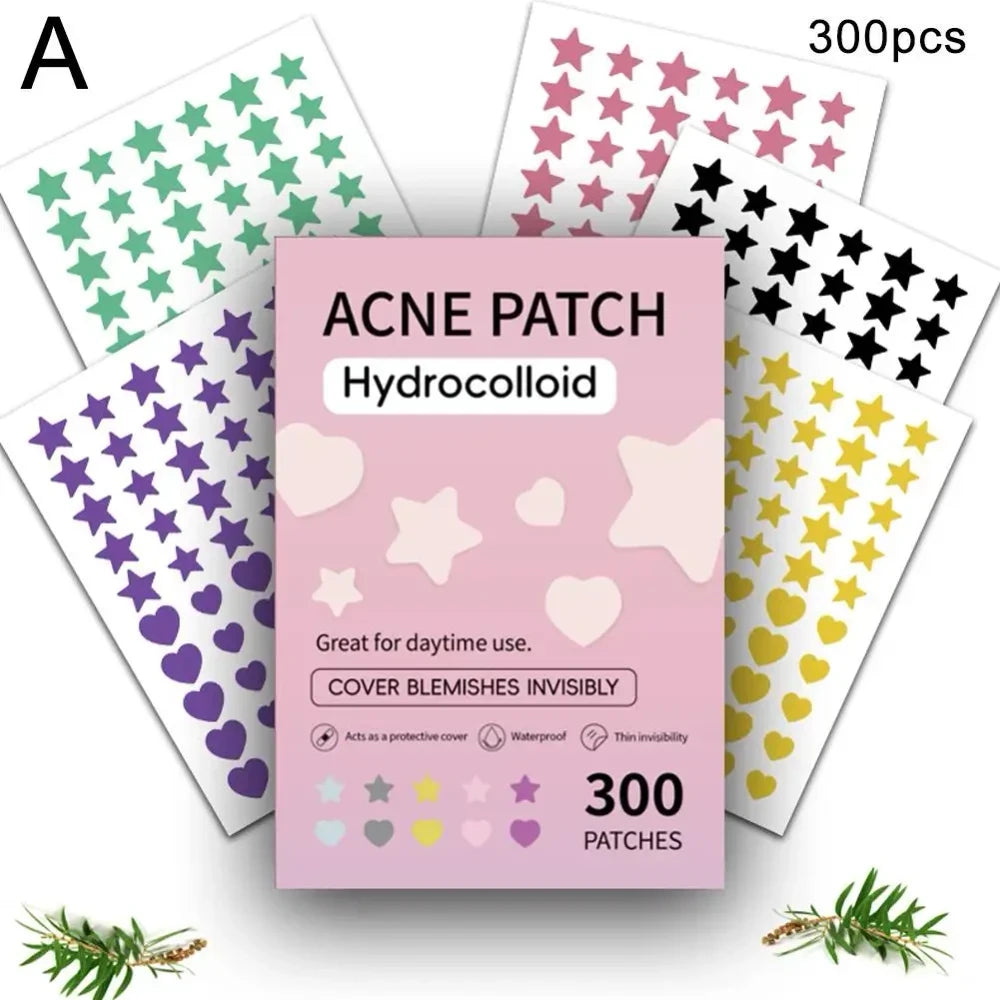 Star Shaped Hydrocolloid Acne Patches