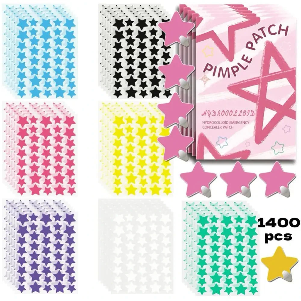 Star Shaped Hydrocolloid Acne Patches