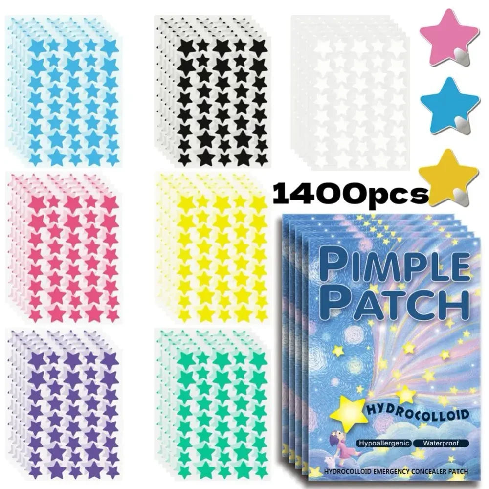 Star Shaped Hydrocolloid Acne Patches
