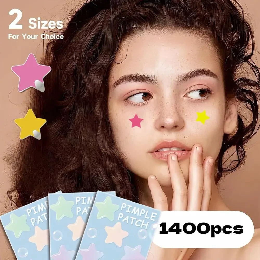 Star Shaped Hydrocolloid Acne Patches