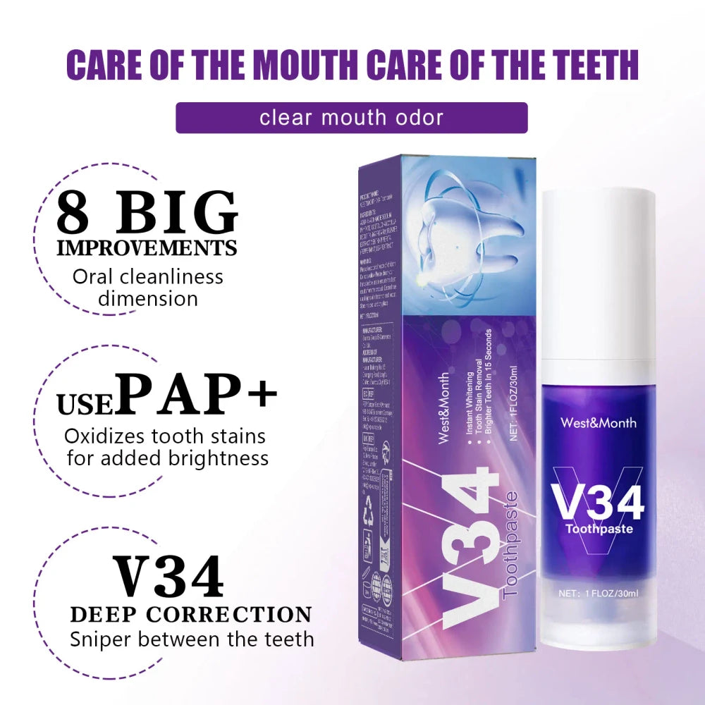 V34 Purple Color Corrector Mousse