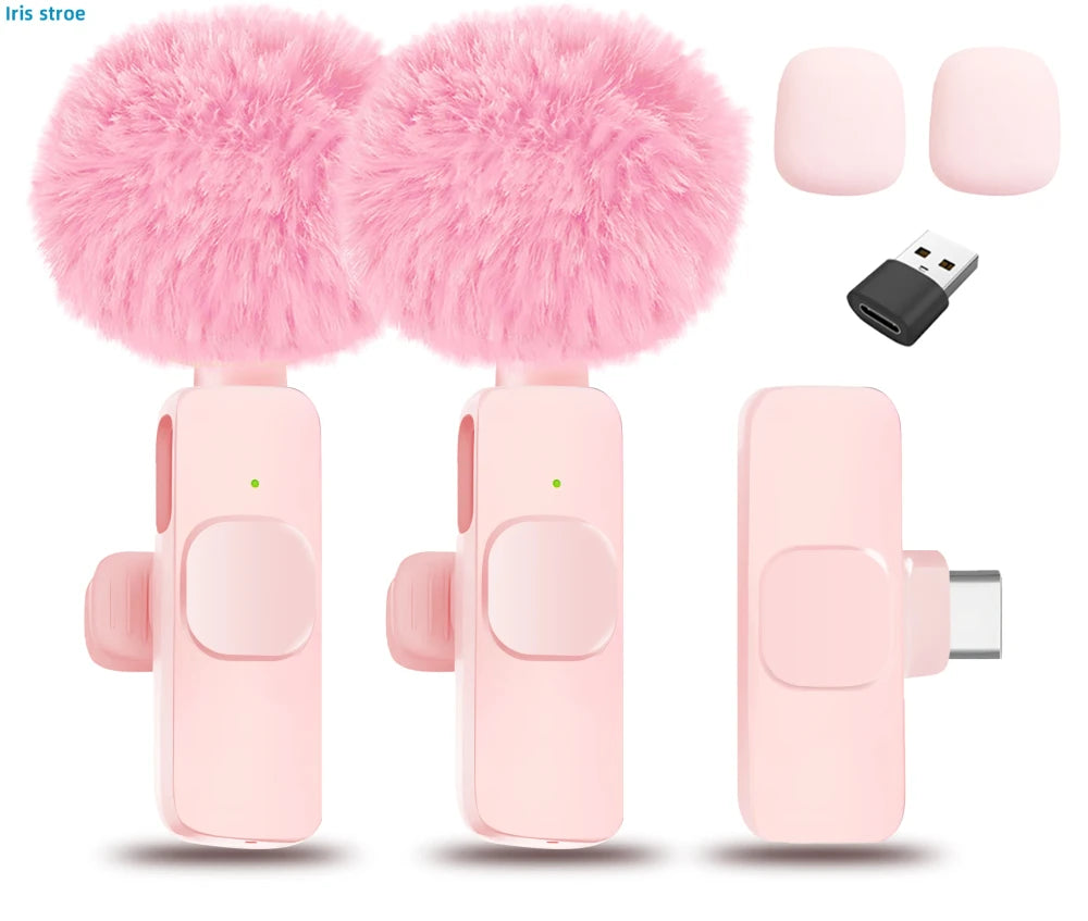 Portable Wireless Clip-On Microphone