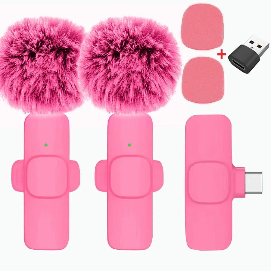 Portable Wireless Clip-On Microphone