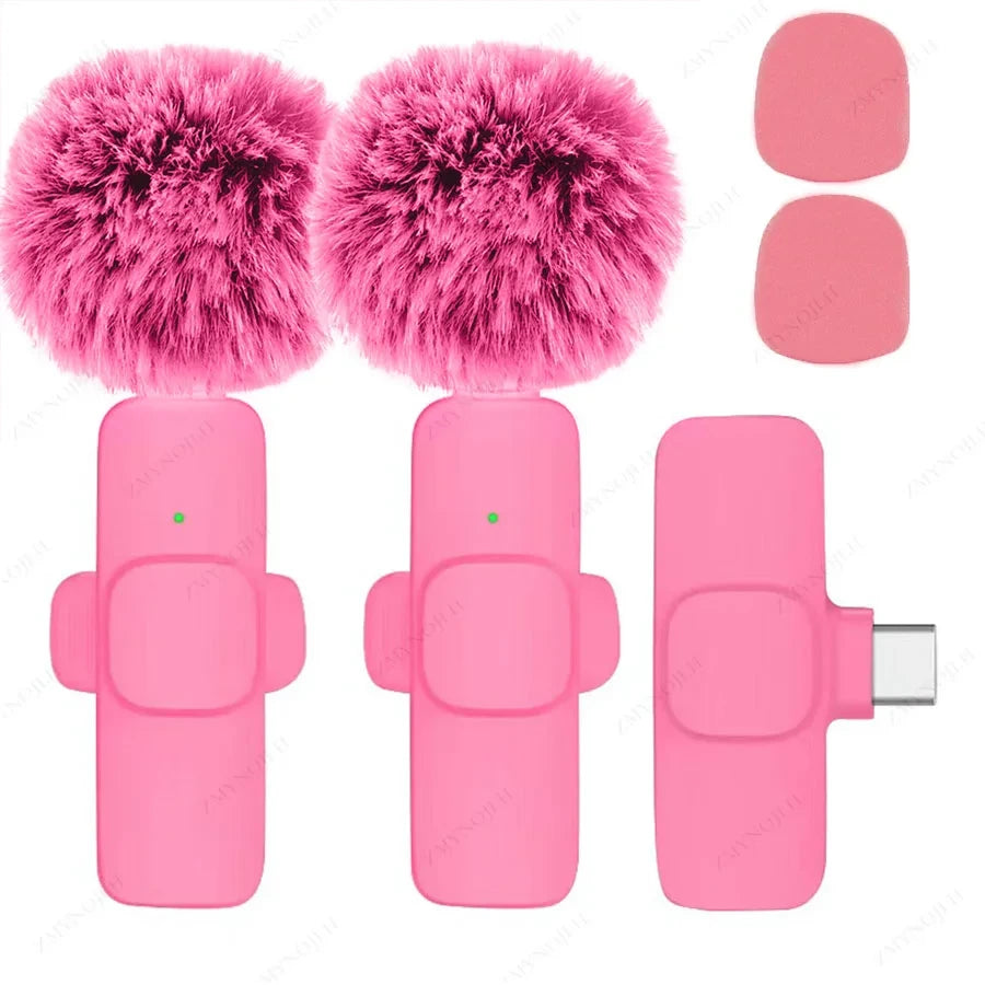 Portable Wireless Clip-On Microphone