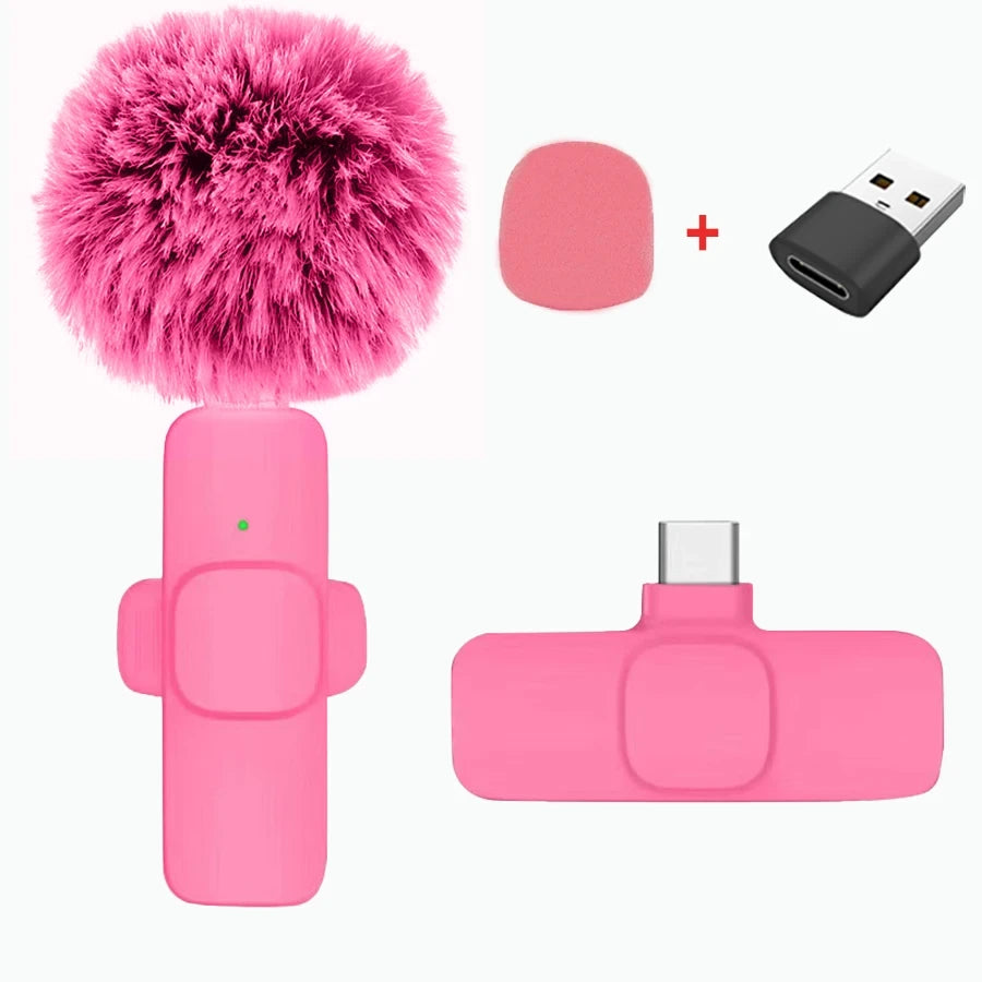 Portable Wireless Clip-On Microphone