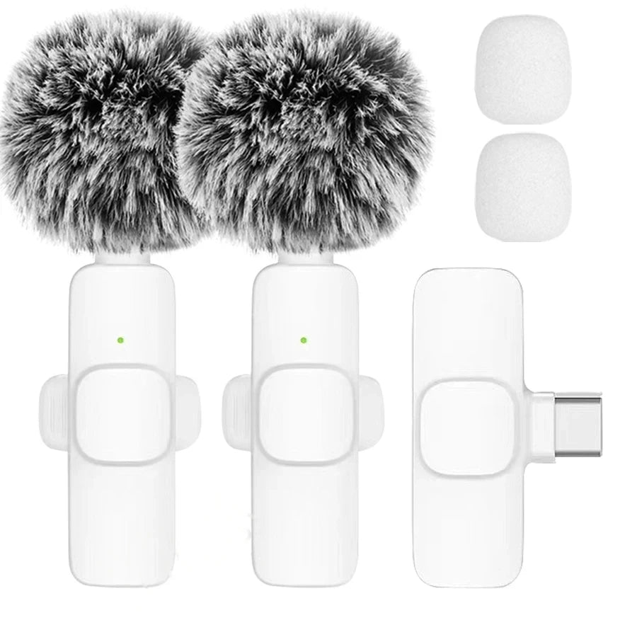 Portable Wireless Clip-On Microphone