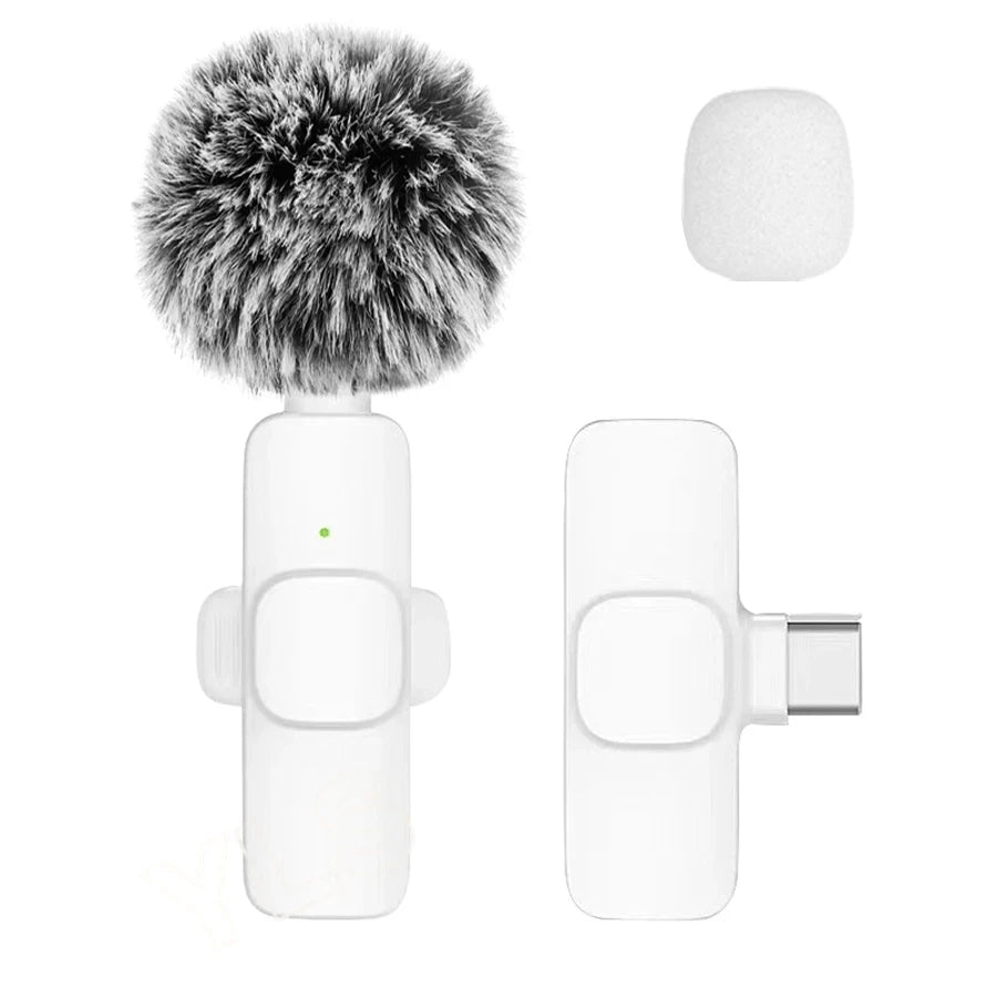 Portable Wireless Clip-On Microphone