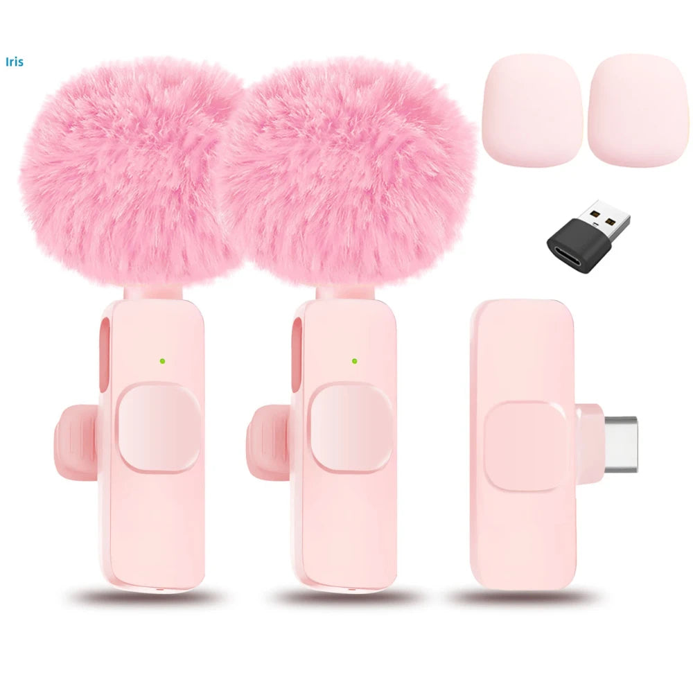 Portable Wireless Clip-On Microphone
