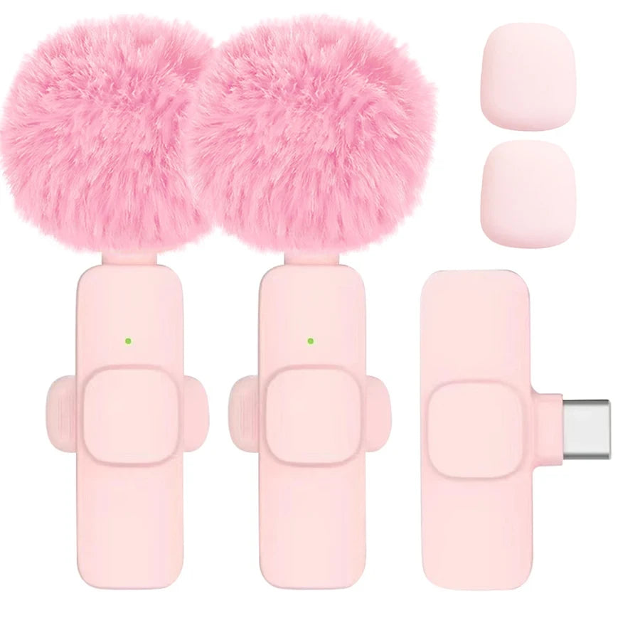 Portable Wireless Clip-On Microphone