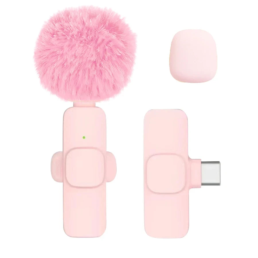 Portable Wireless Clip-On Microphone