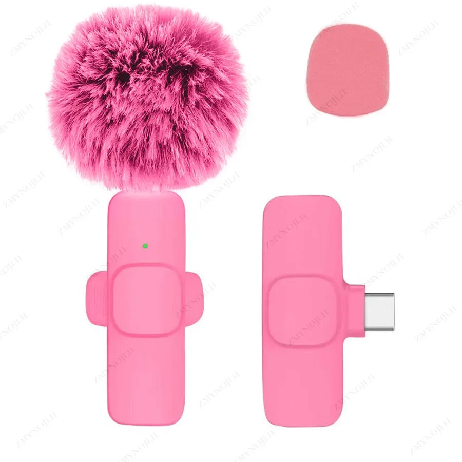 Portable Wireless Clip-On Microphone