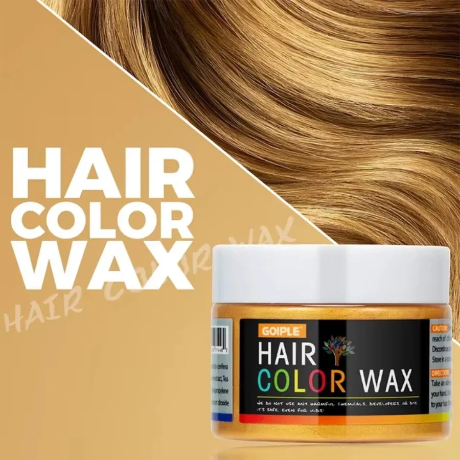 Temporary Colorful Hair Styling Wax