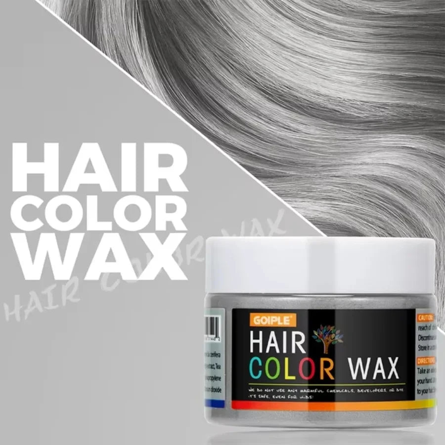 Temporary Colorful Hair Styling Wax