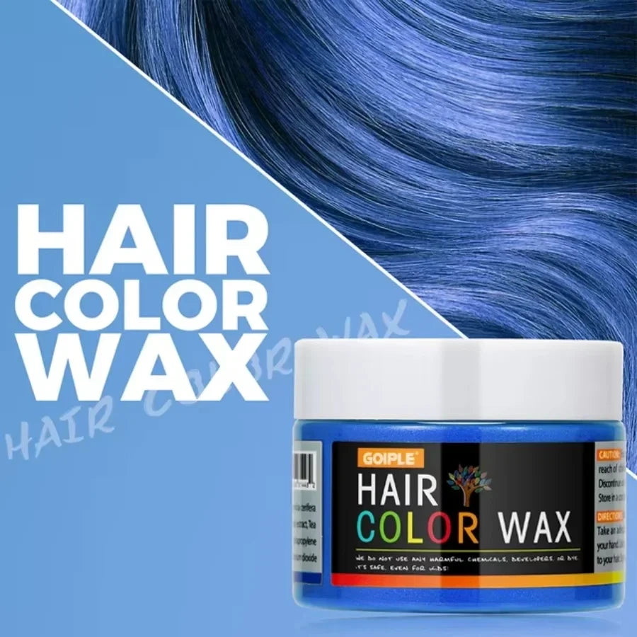 Temporary Colorful Hair Styling Wax