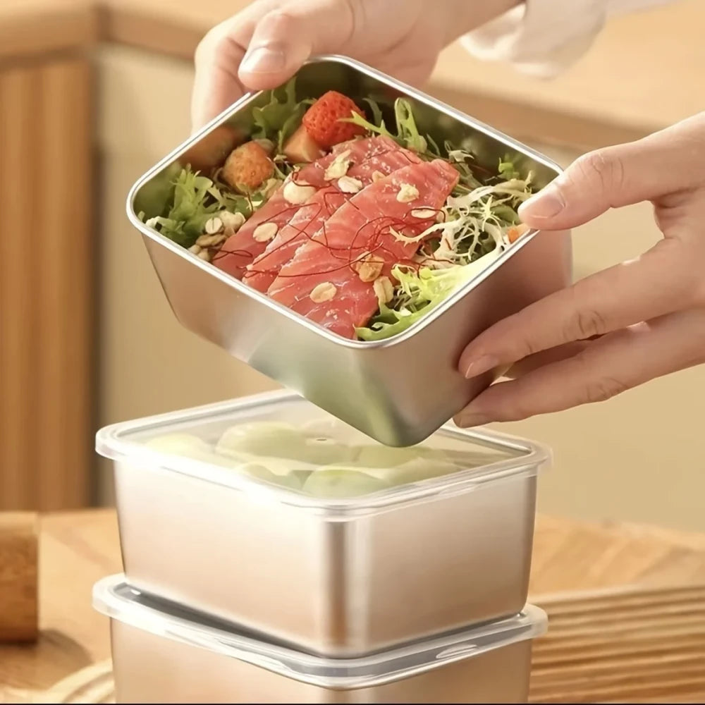 Leakproof Stainless Steel Food Containers