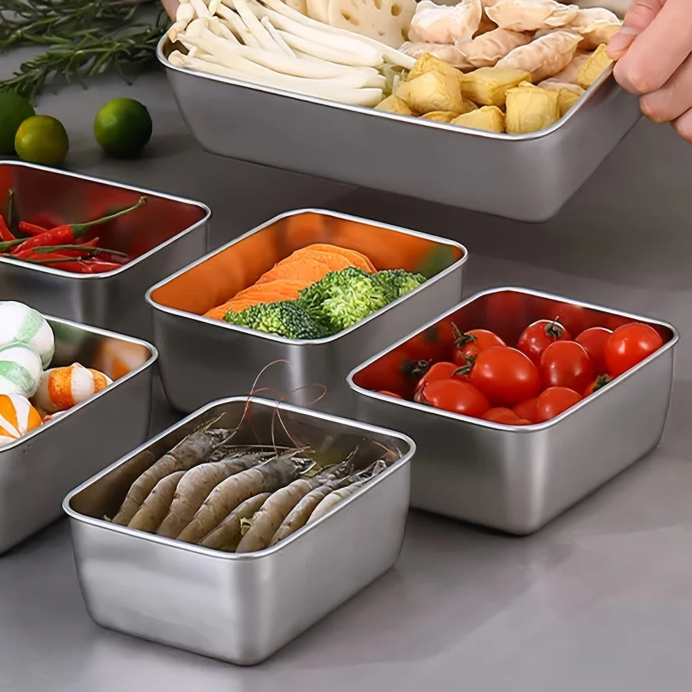 Leakproof Stainless Steel Food Containers