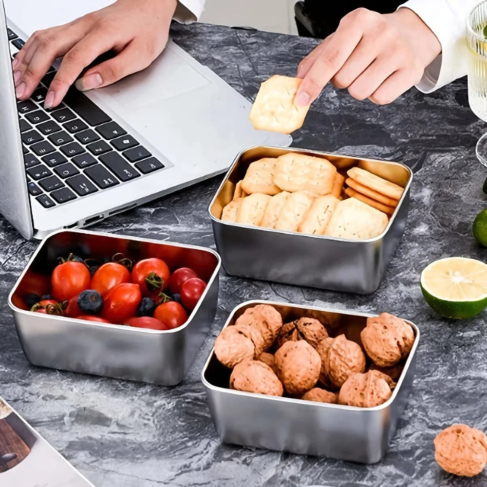 Leakproof Stainless Steel Food Containers