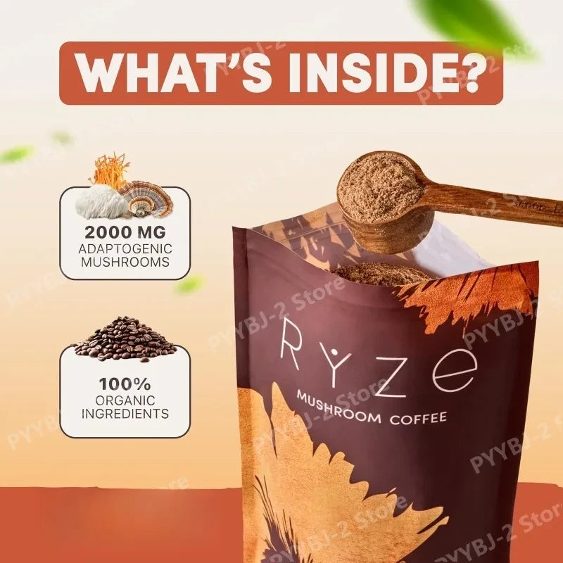 Organic Mushroom Adaptogenic Coffee Powder