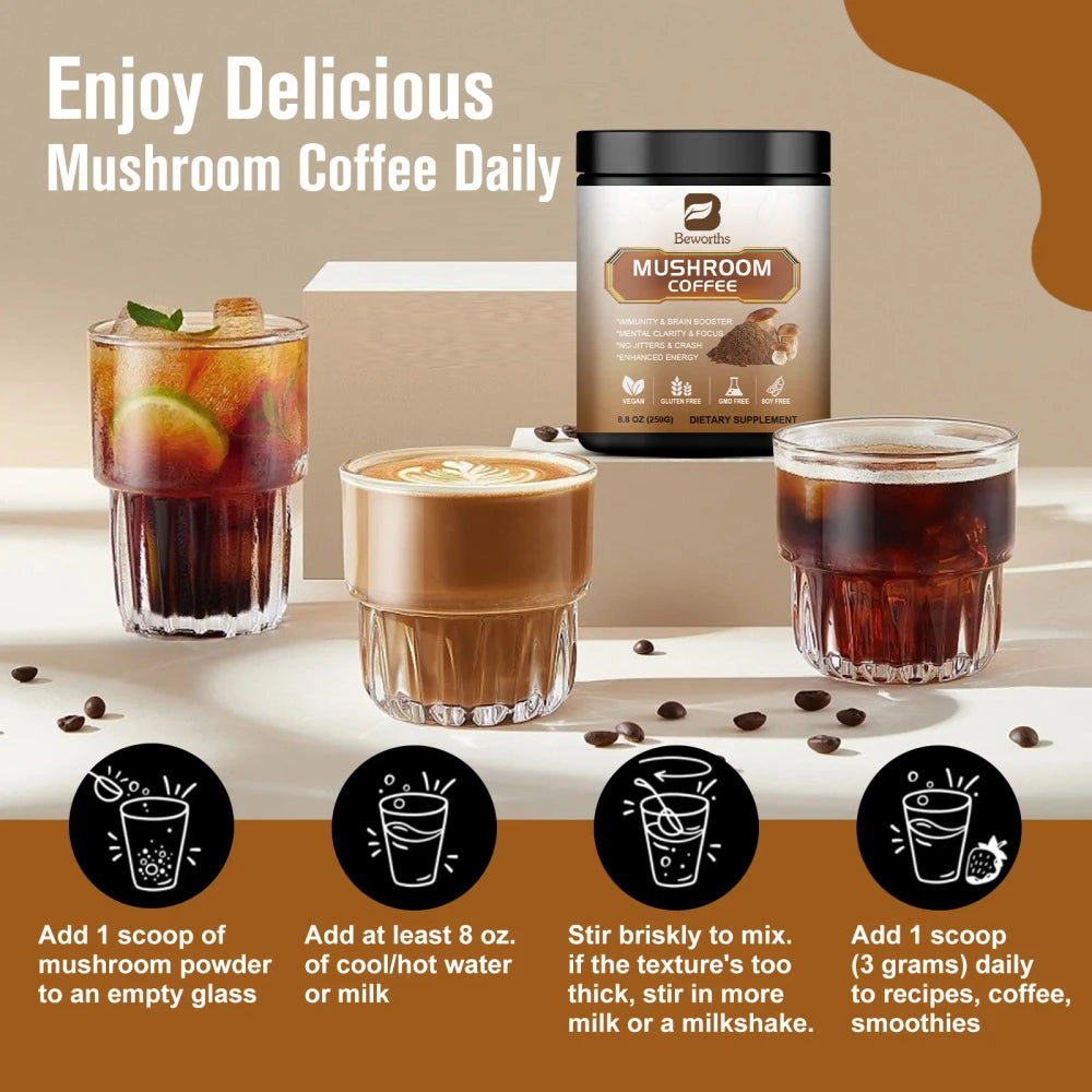 Mushroom Coffee Blend