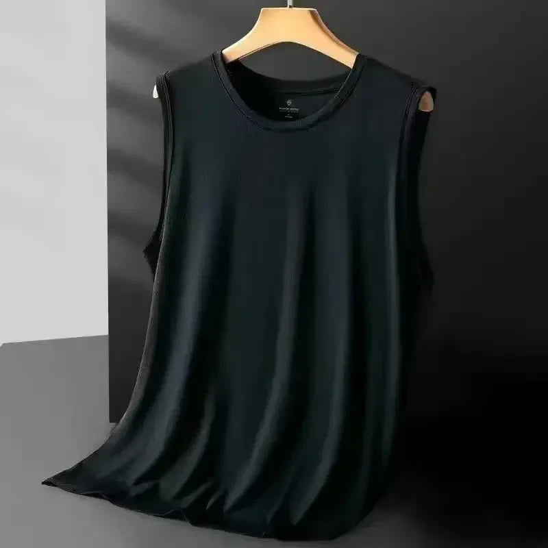 Ice Silk Breeze Mesh Tank Top