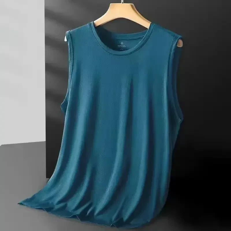 Ice Silk Breeze Mesh Tank Top