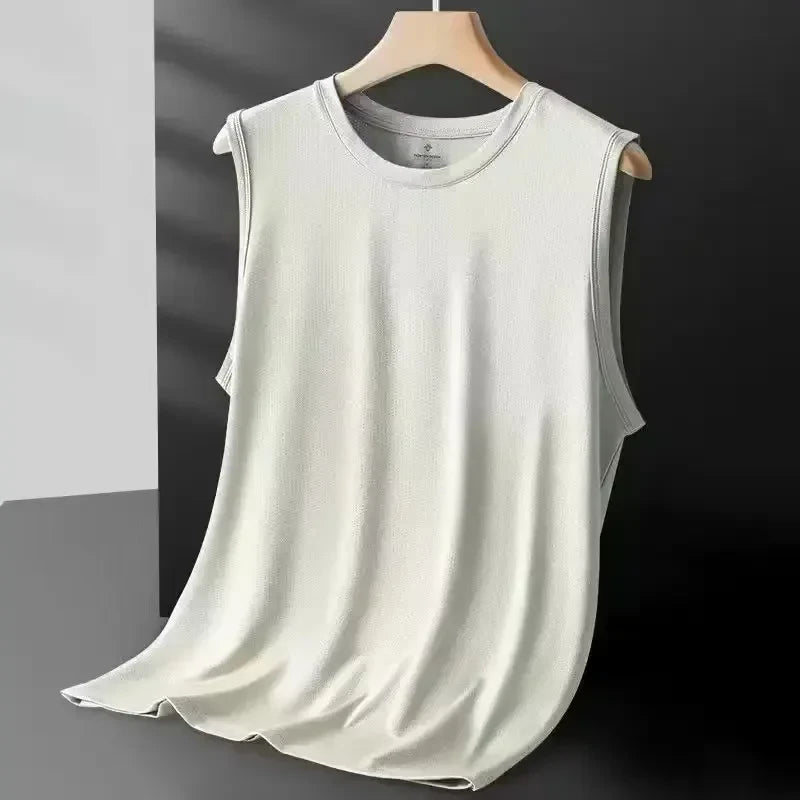 Ice Silk Breeze Mesh Tank Top