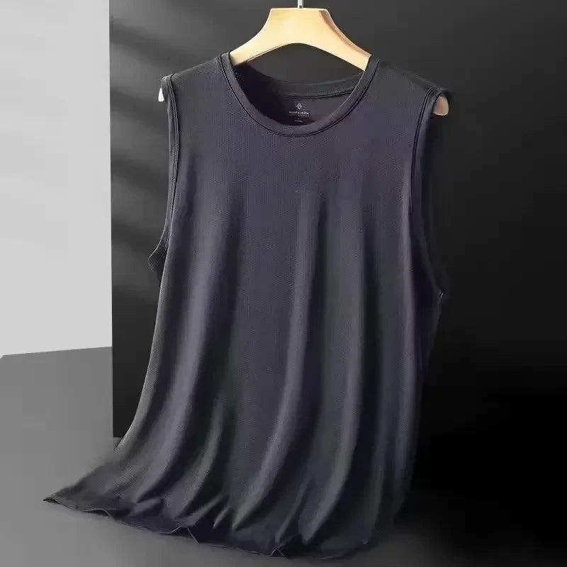 Ice Silk Breeze Mesh Tank Top
