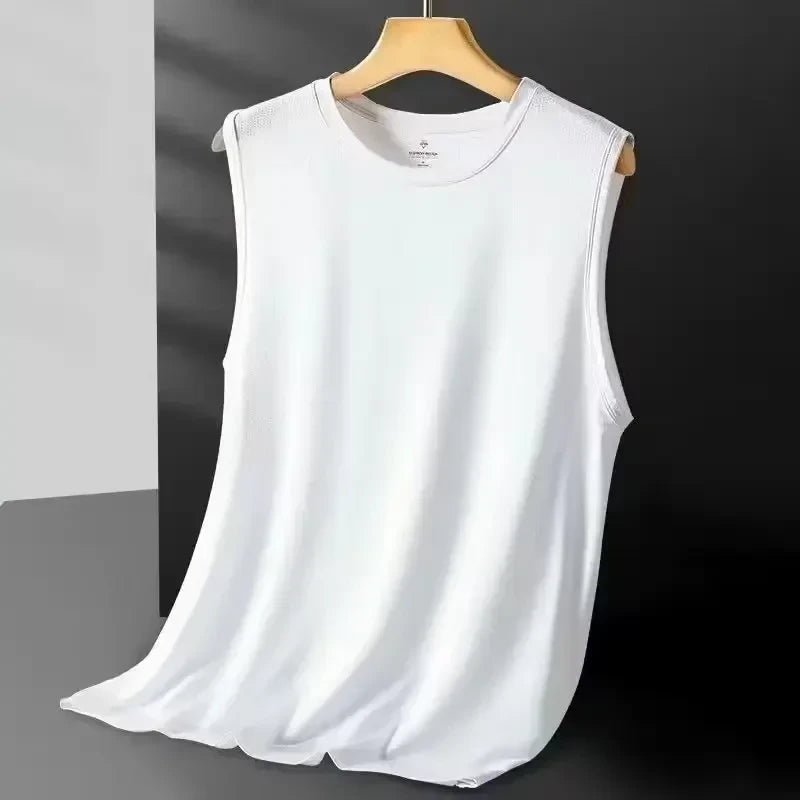 Ice Silk Breeze Mesh Tank Top