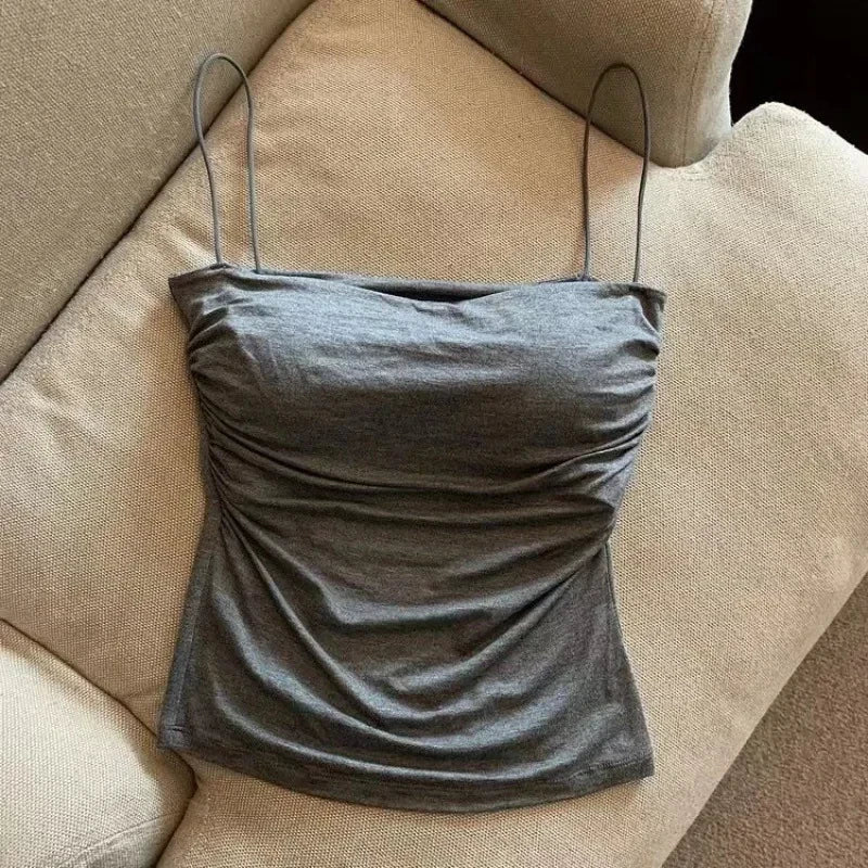 Built-In Bra Halter Top