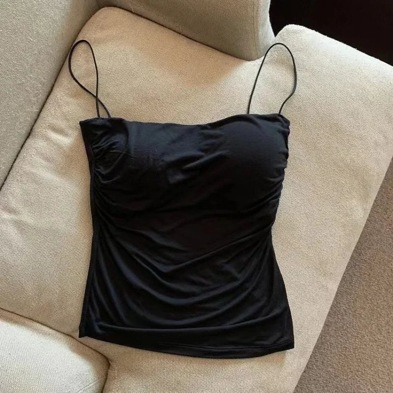 Built-In Bra Halter Top