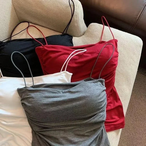 Built-In Bra Halter Top