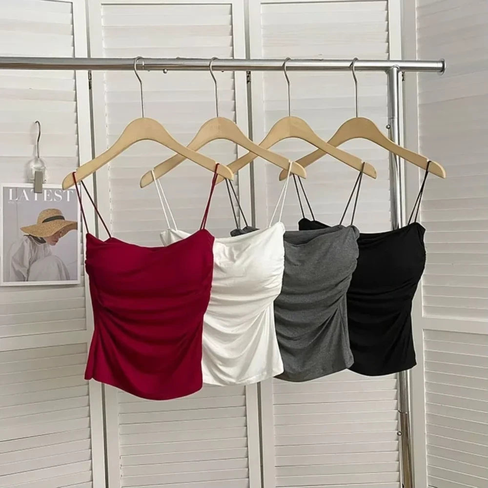 Built-In Bra Halter Top