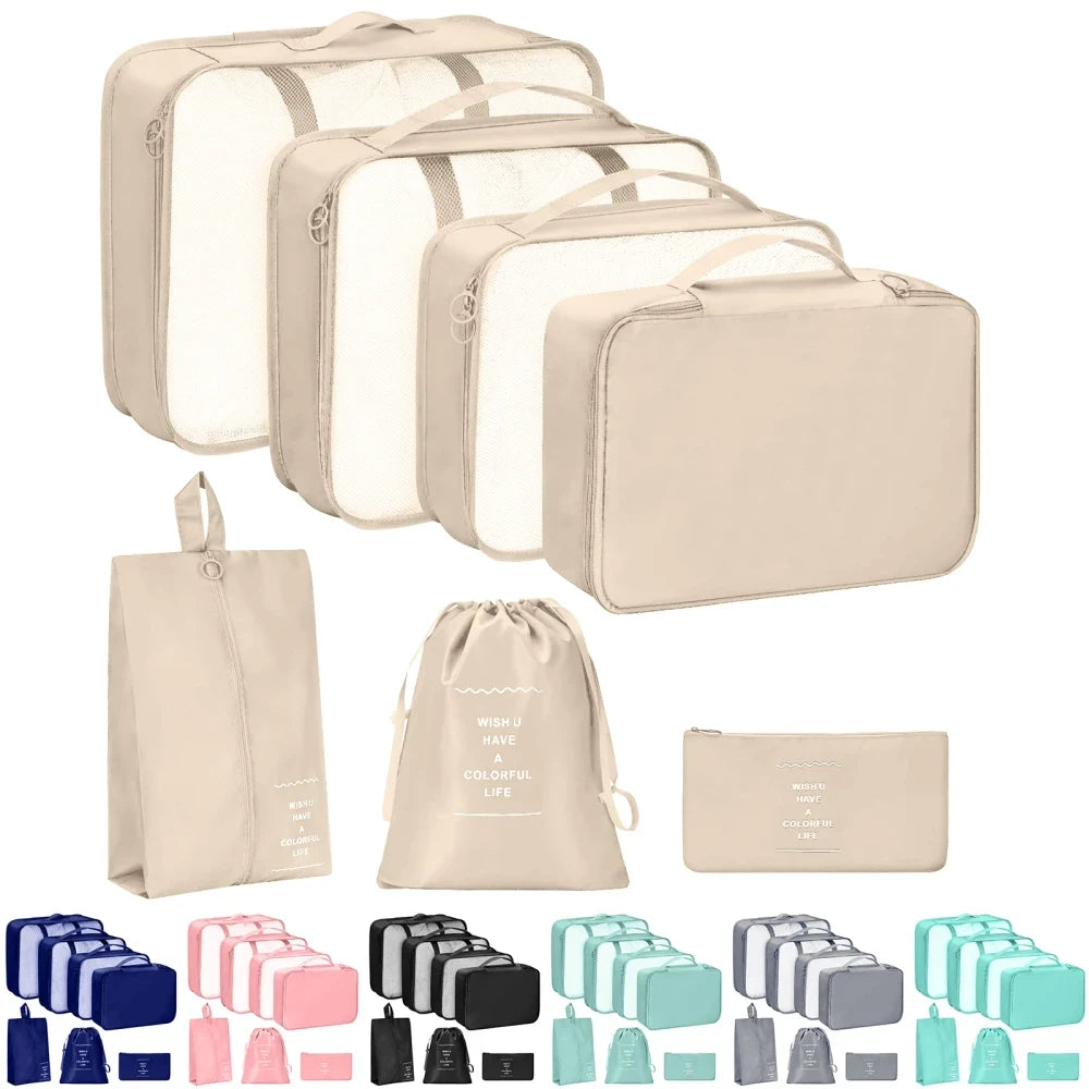 Portable Luggage Packing Cube Set