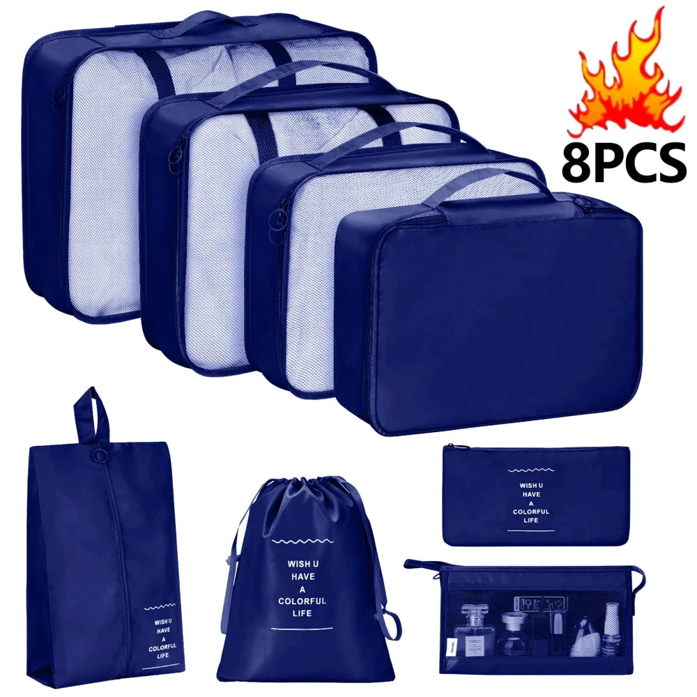 Portable Luggage Packing Cube Set