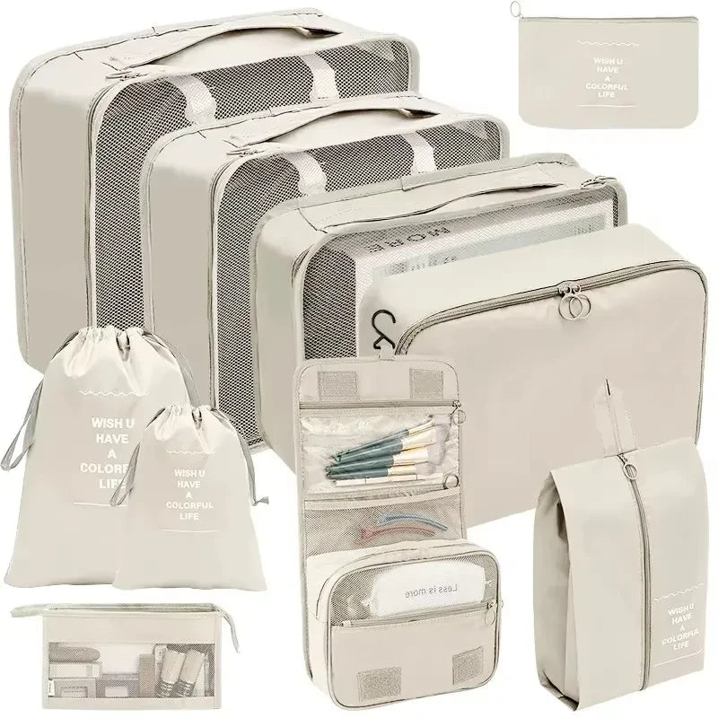 Travel Packing Organizer Cubes