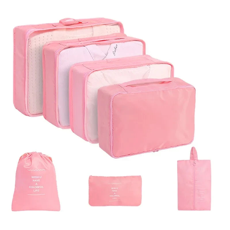 Travel Packing Organizer Cubes