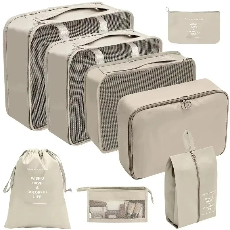 Travel Packing Organizer Cubes