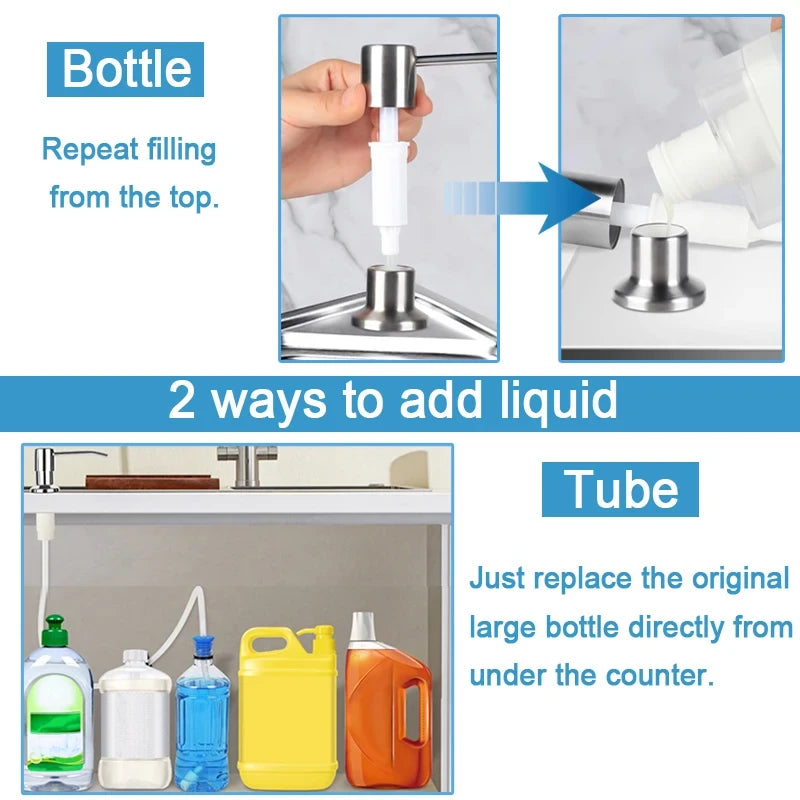 Under Sink Soap Dispenser Kit