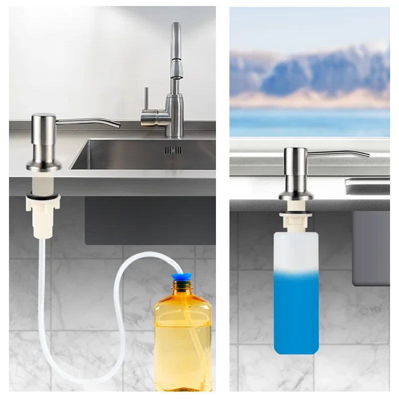 Under Sink Soap Dispenser Kit